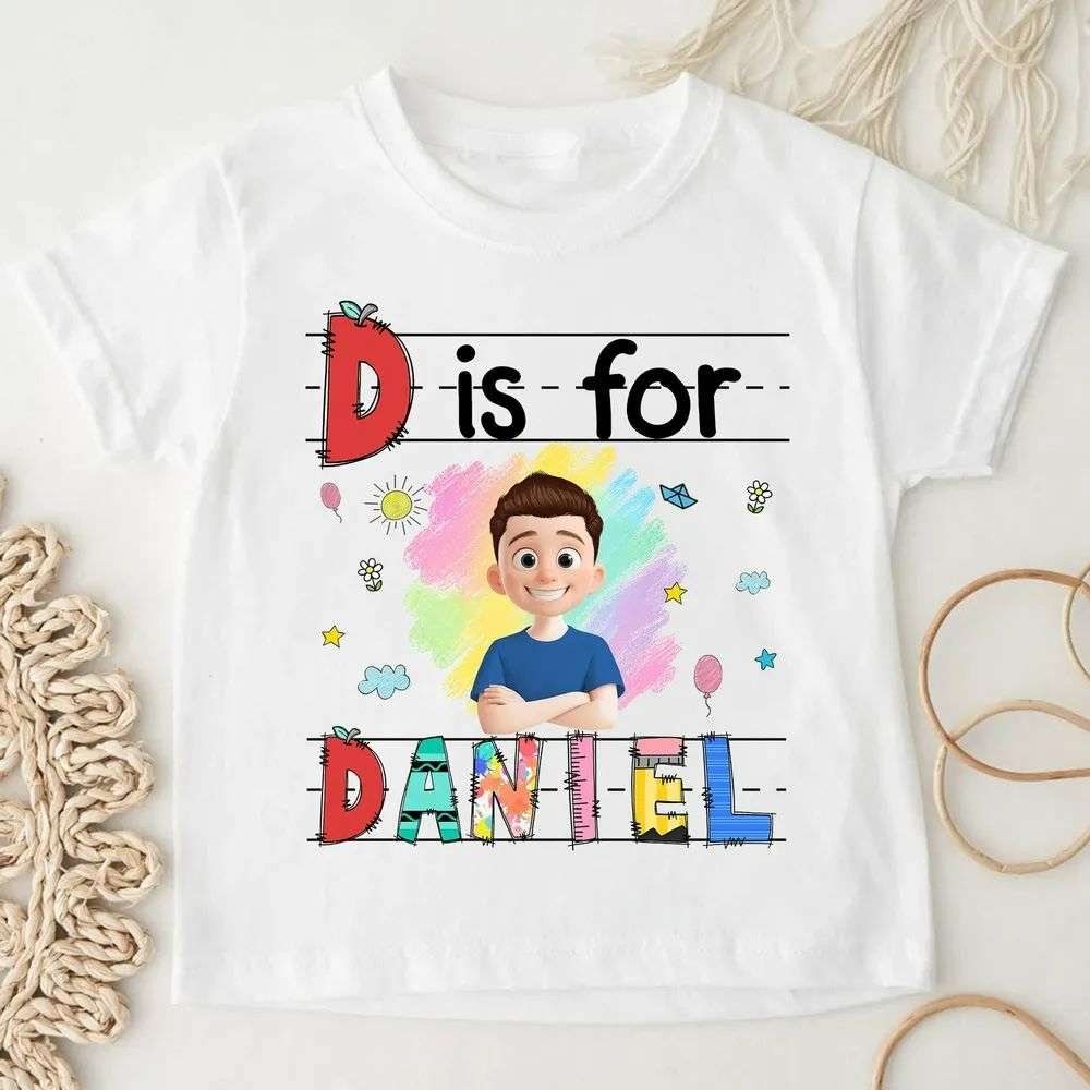 Custom Kids Name Back To School Personalized Shirt Custom Kids Name Back To School Personalized Shirt